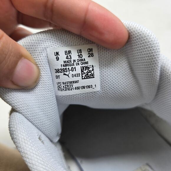 Puma CA Pro Classic White Burgundy Sneakers Mens Size 10 - Picture 8 of 8